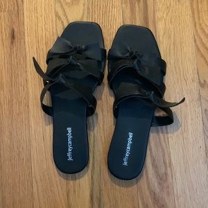 Black Jeffery Campbell Sandals